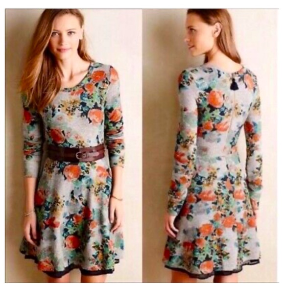 Anthropologie Dresses & Skirts - Anthropologie Saturday Sunday Floral Lace Dress